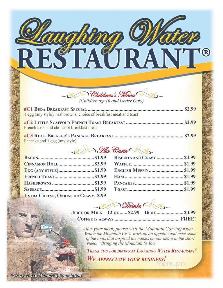 Laughing Water Restaurant - Custer, SD