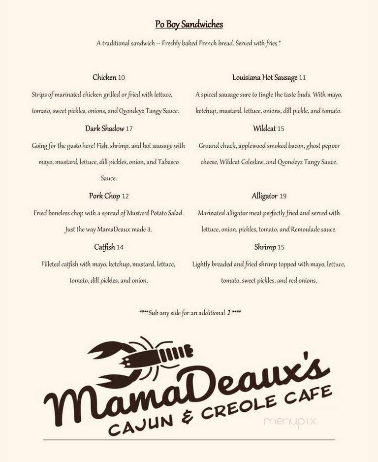 MamaDeaux's Cajun & Creole Cafe - Manhattan, KS