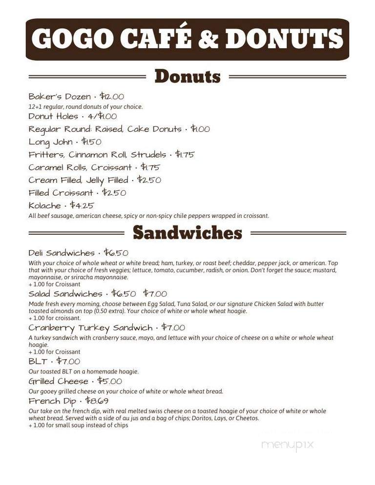 Go Go Cafe & Donuts - Williston, ND