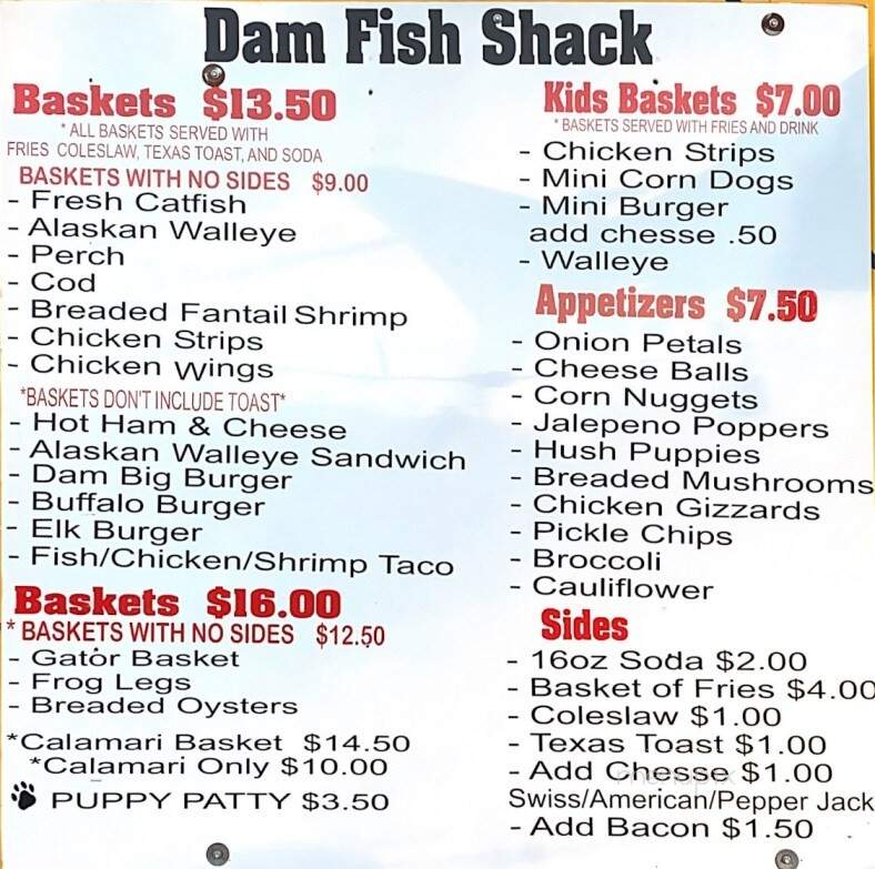 Dam Fish Shack - Crofton, NE