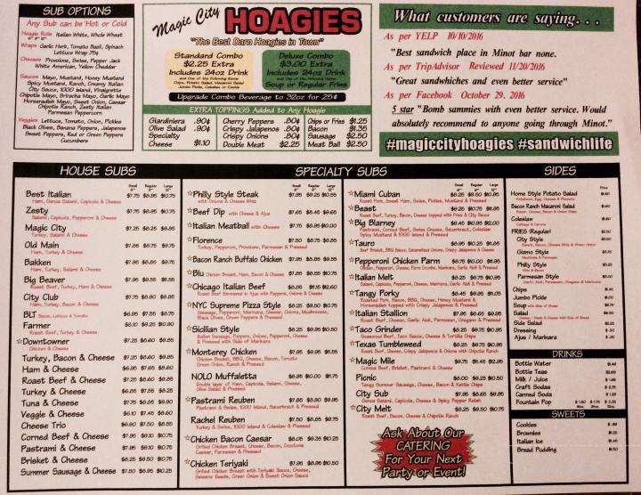 Magic City Hoagies - Minot, ND